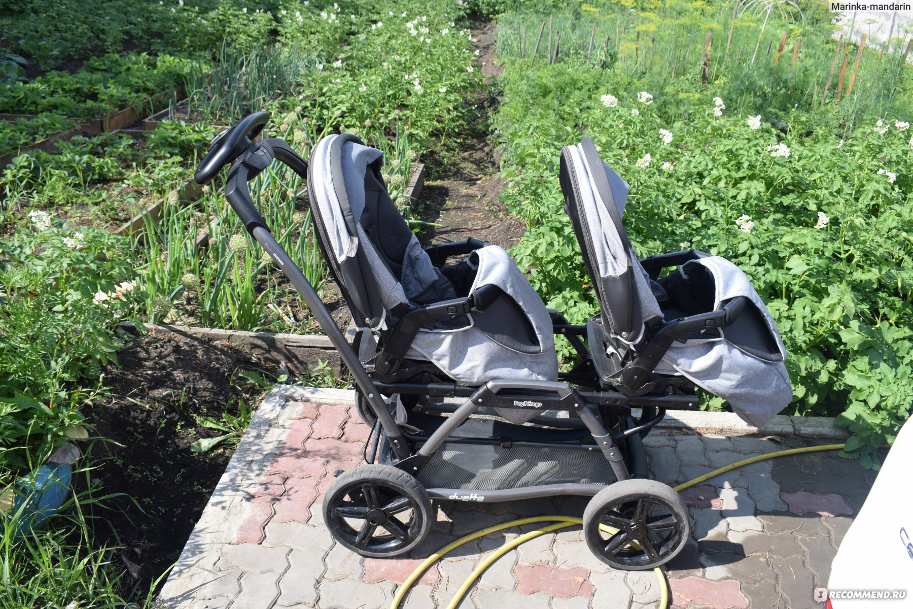 Прогулочная коляска Peg Perego Duette SW - «На вкус и цвет... хорошая ...