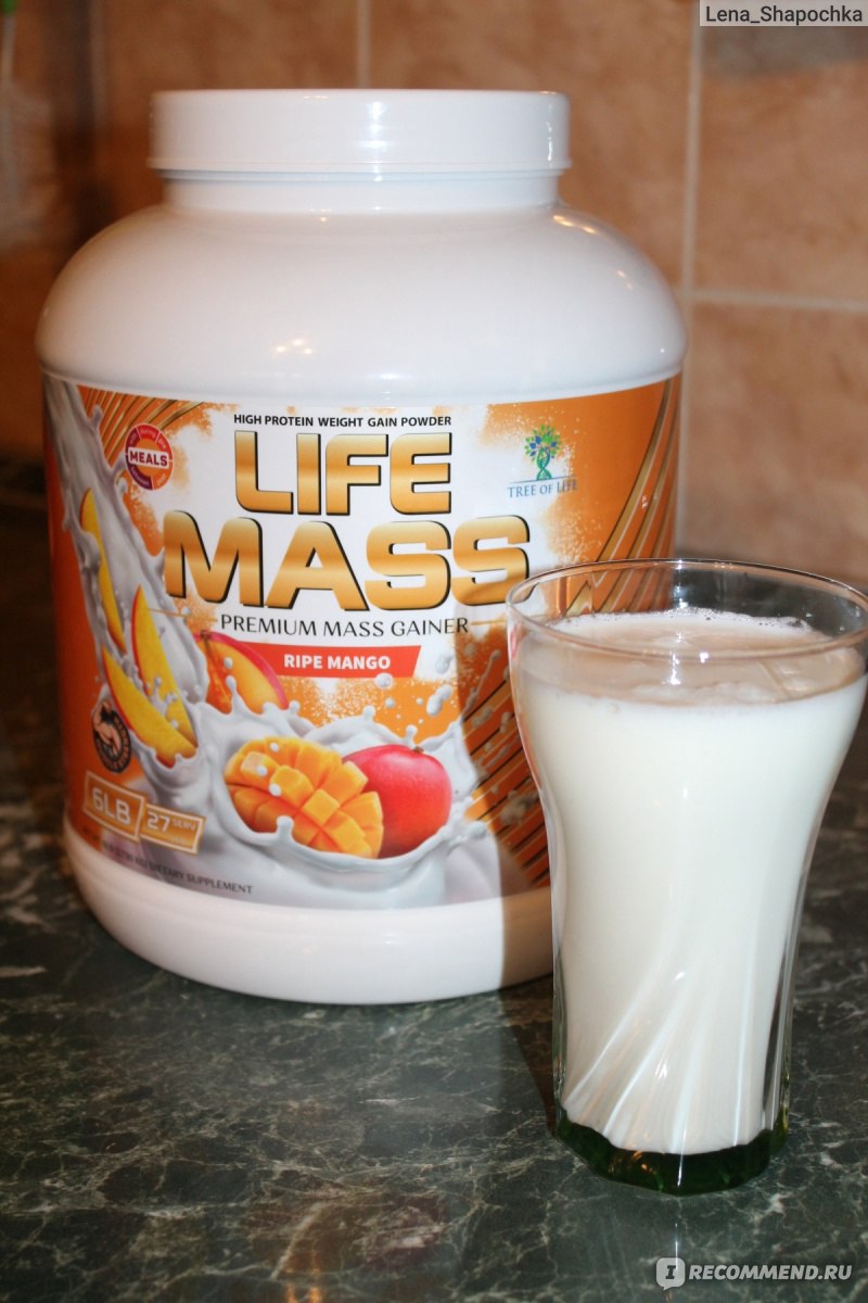Гейнер Tree of Life Life Mass 6lb - «Life Mass от Tree of life ...