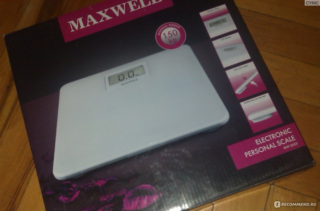 Напольные весы MAXWELL MW-2655 - «Точностью не отличаются(» | отзывы