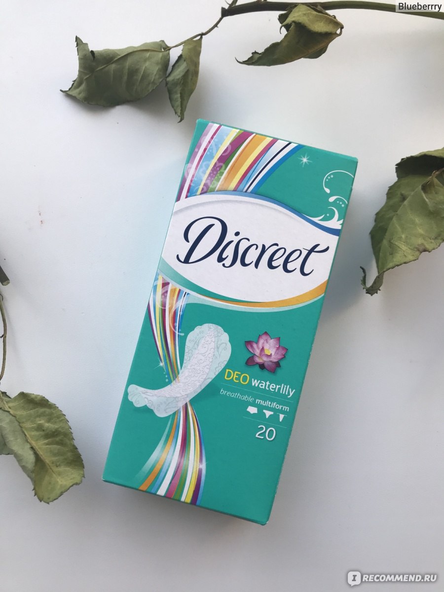 Прокладки ежедневные Discreet DEO водяная лилия, мультиформ - «Лучшие ...
