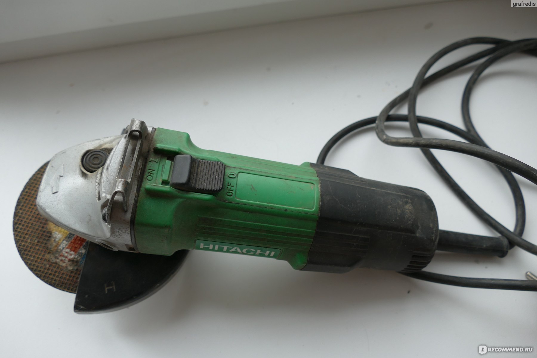 Углошлифовальные машины Hitachi G13SD (УШМ, болгарка) - «Надёжный ...