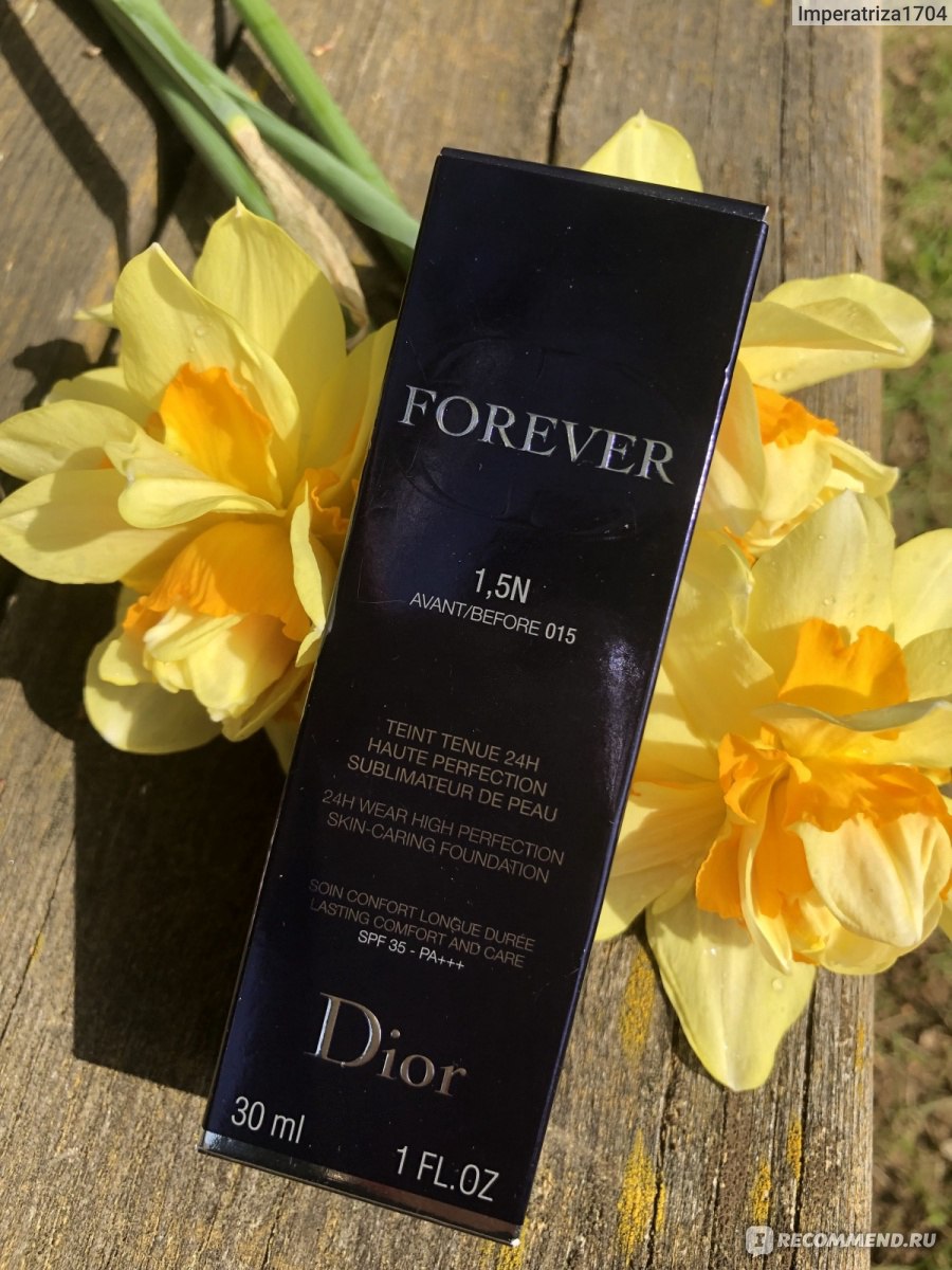 Тональный крем Dior Forever Teint tenue 24h haute perfection - «Для ...