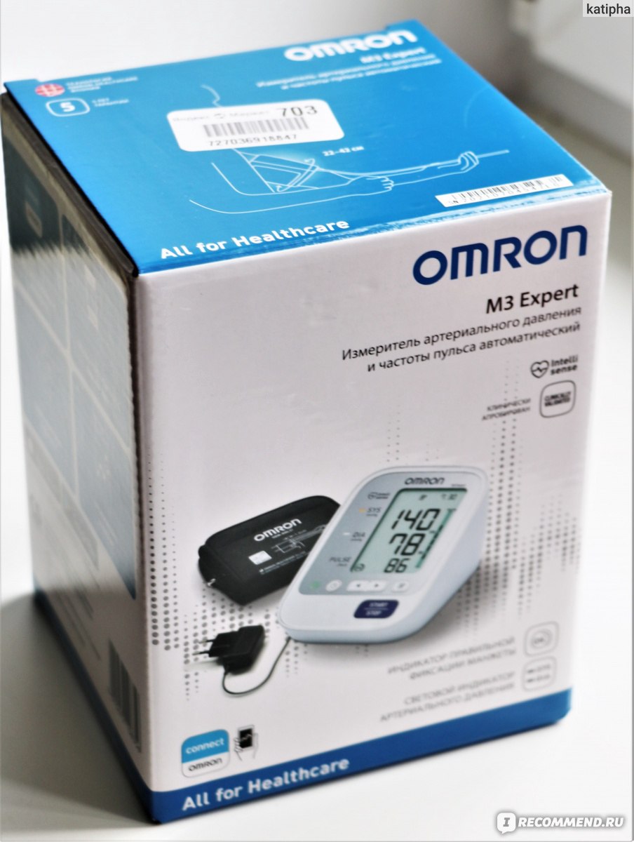 Тонометр Omron М-3 Expert - «Подробно расскажу об особенностях и ...