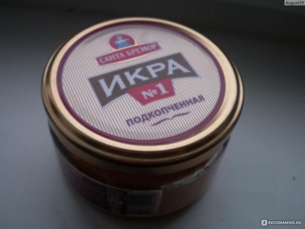 Икра Санта Бремор деликатесная мойвы подкопченная - «Вкусная икра мойвы ...