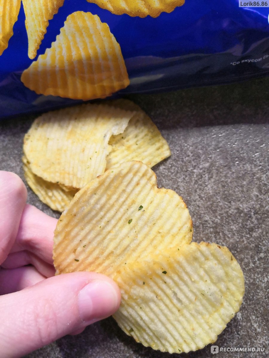 Чипсы картофельные Lorenz Crunchips сыр и лук - «Чипсики под пивко ...