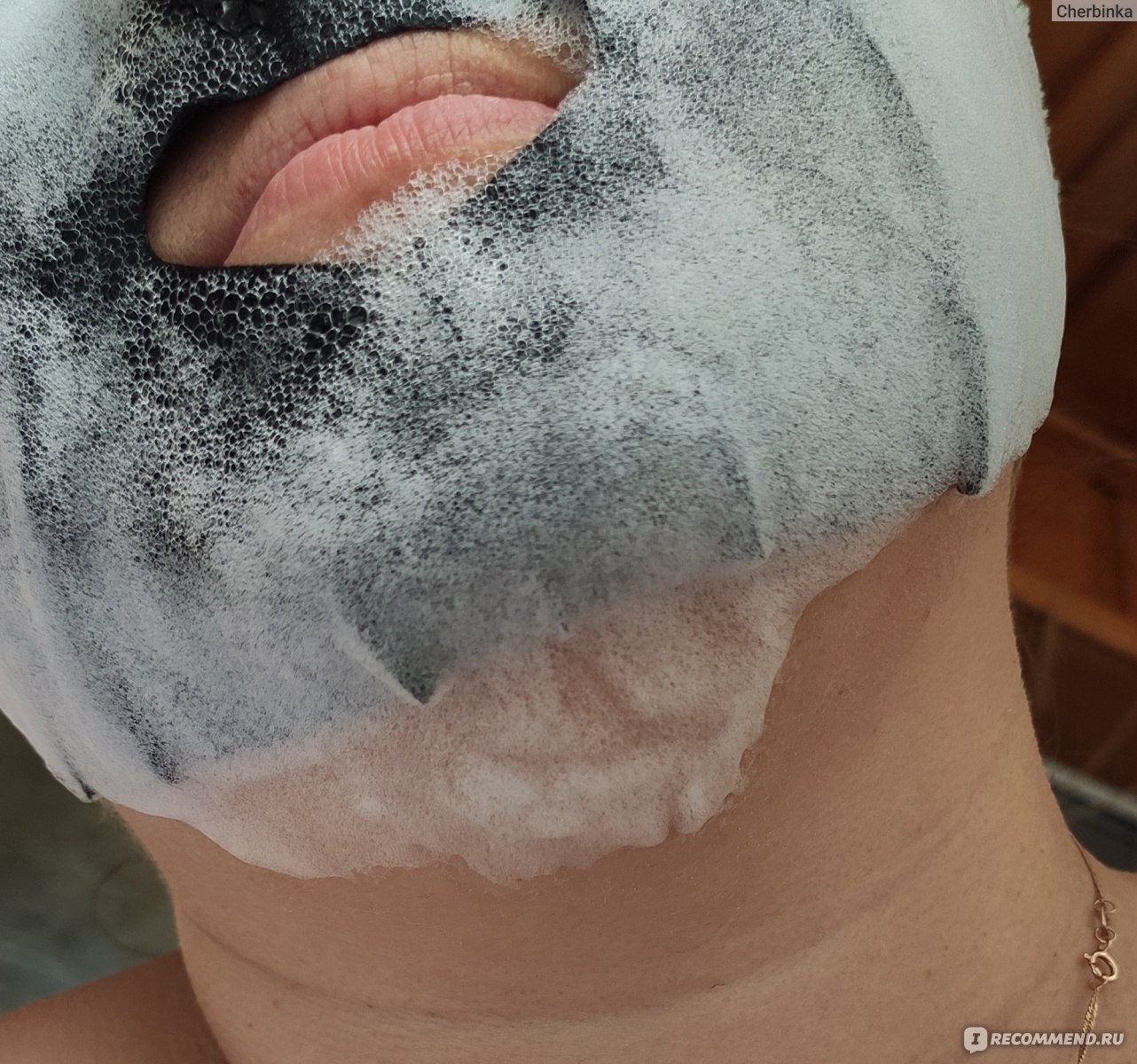 Пузырьковая тканевая маска для лица "Детокс и Сияние" Beauty Style отзыв