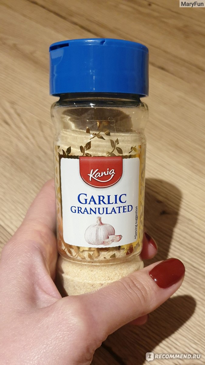 Специи Kania Garlic Granulated, Гранулированный чеснок - «Все полезные ...