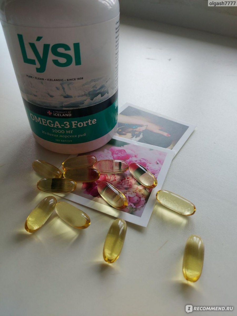 Рыбий жир Lysi Omega-3 Forte - «лиси омега-3 форте одна из лучших по ...
