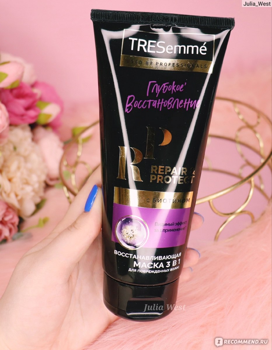 Маска для волос Tresemme Repair & Protect Восстанавливающая с биотином 3 в 1 фото