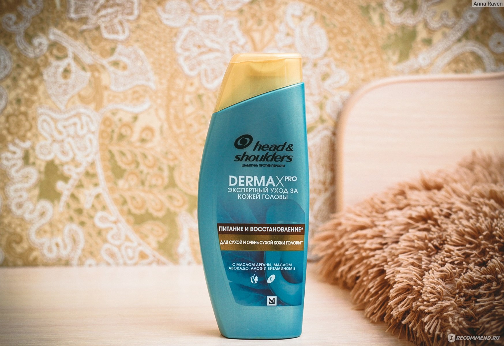 Шампунь Head & Shoulders Derma X Pro Питание и Восстановление для сухой ...