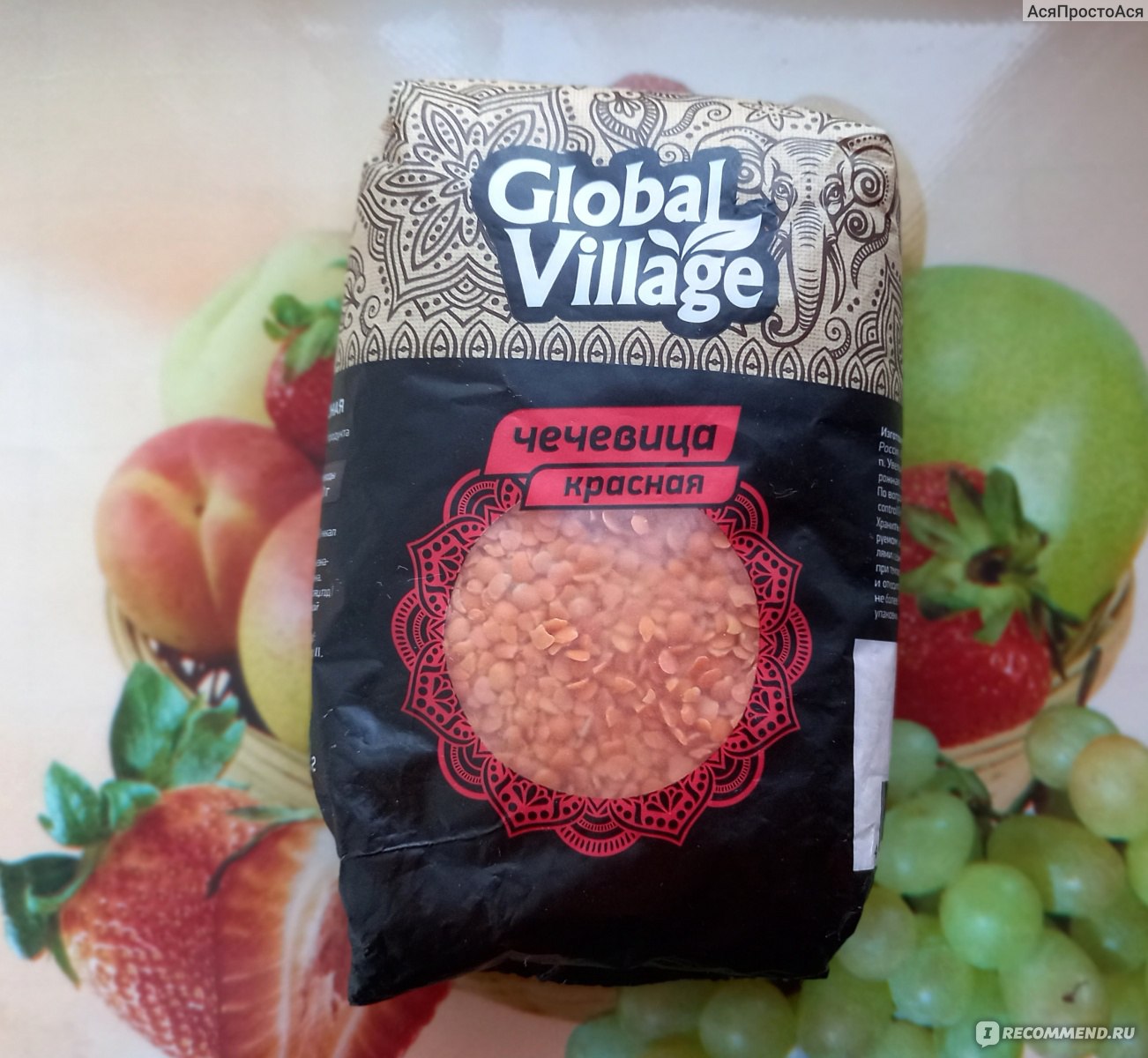 Чечевица Global Village красная - «Крашенный горох или все-таки ...