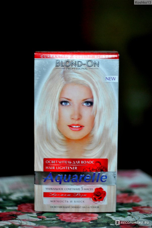 Осветлитель для волос Acme color Aquarelle Blond On