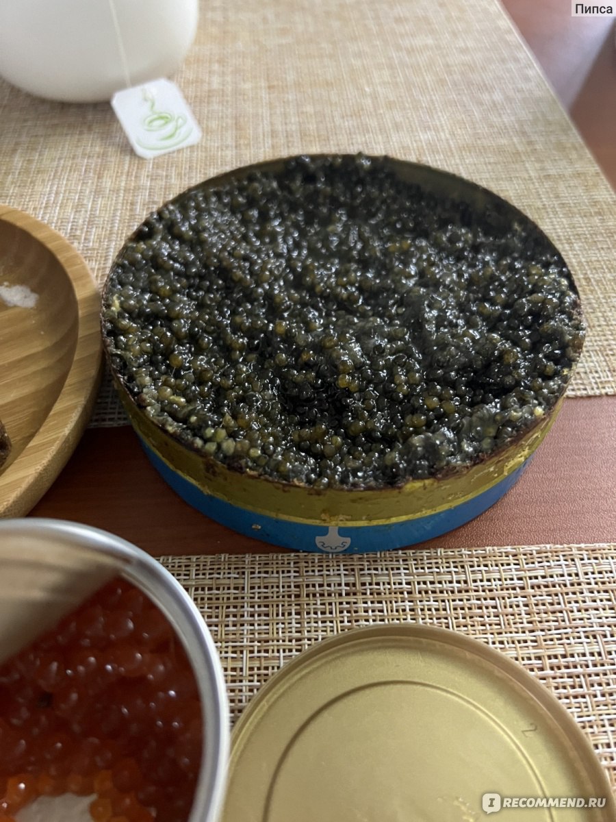 Икра Russian Caviar malossol Astrakhan фото