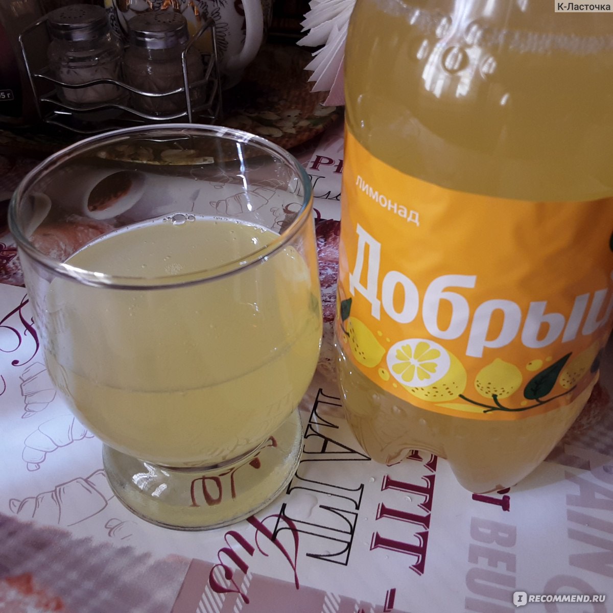Напиток газированный Добрый Лимонад - «Вкус сливочный» | отзывы