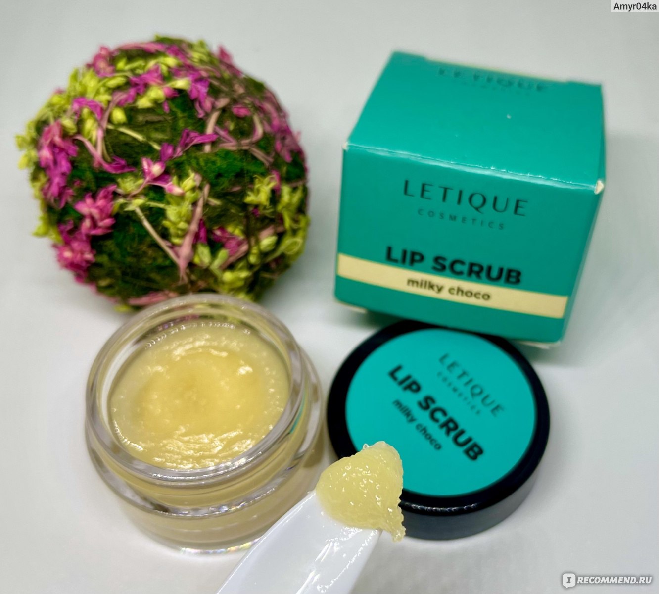 Скраб для губ Letique milky choco - «Очень вкусный и эффективный скраб ...