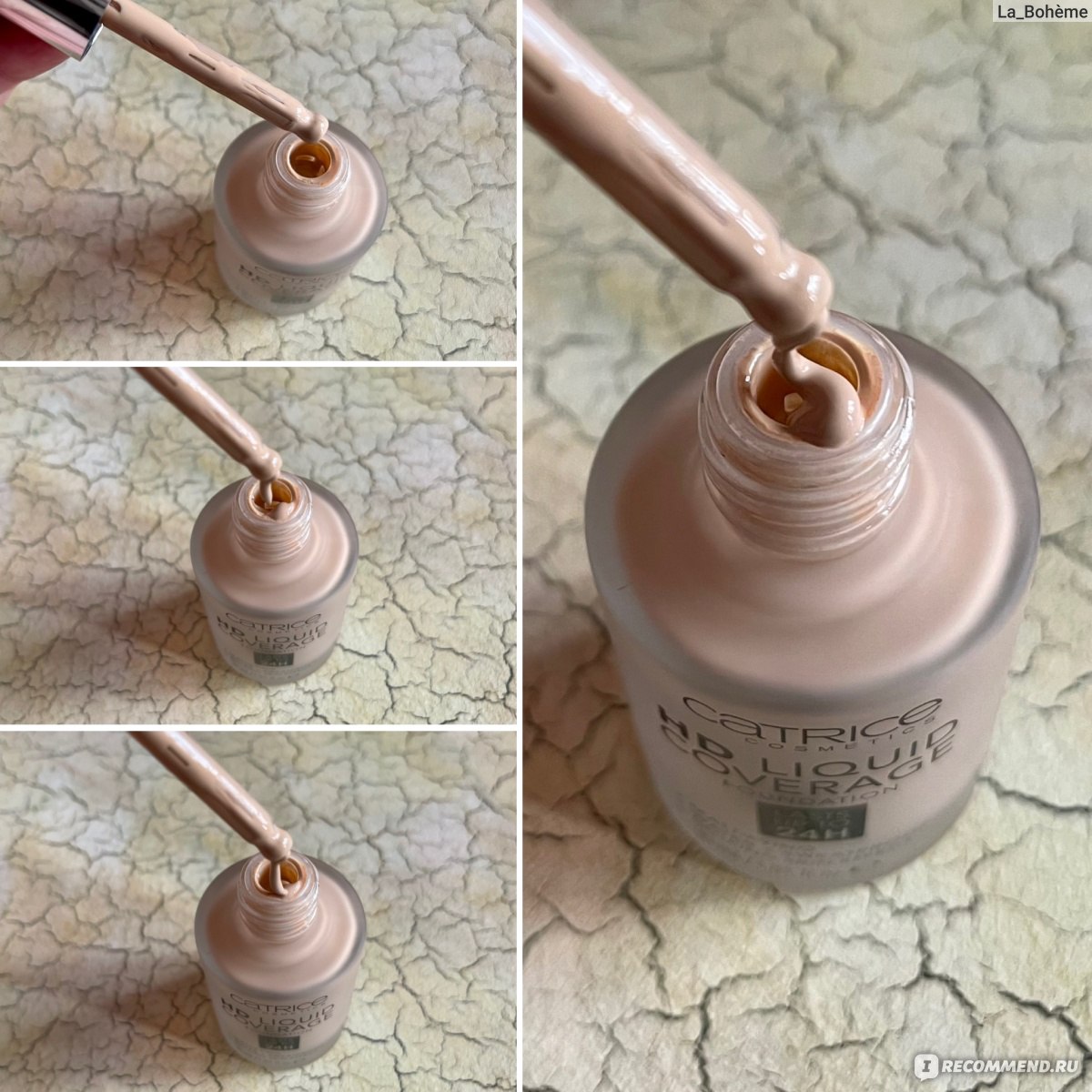 Тональная основа Catrice HD Liquid Coverage Foundation - «Стойкий ...