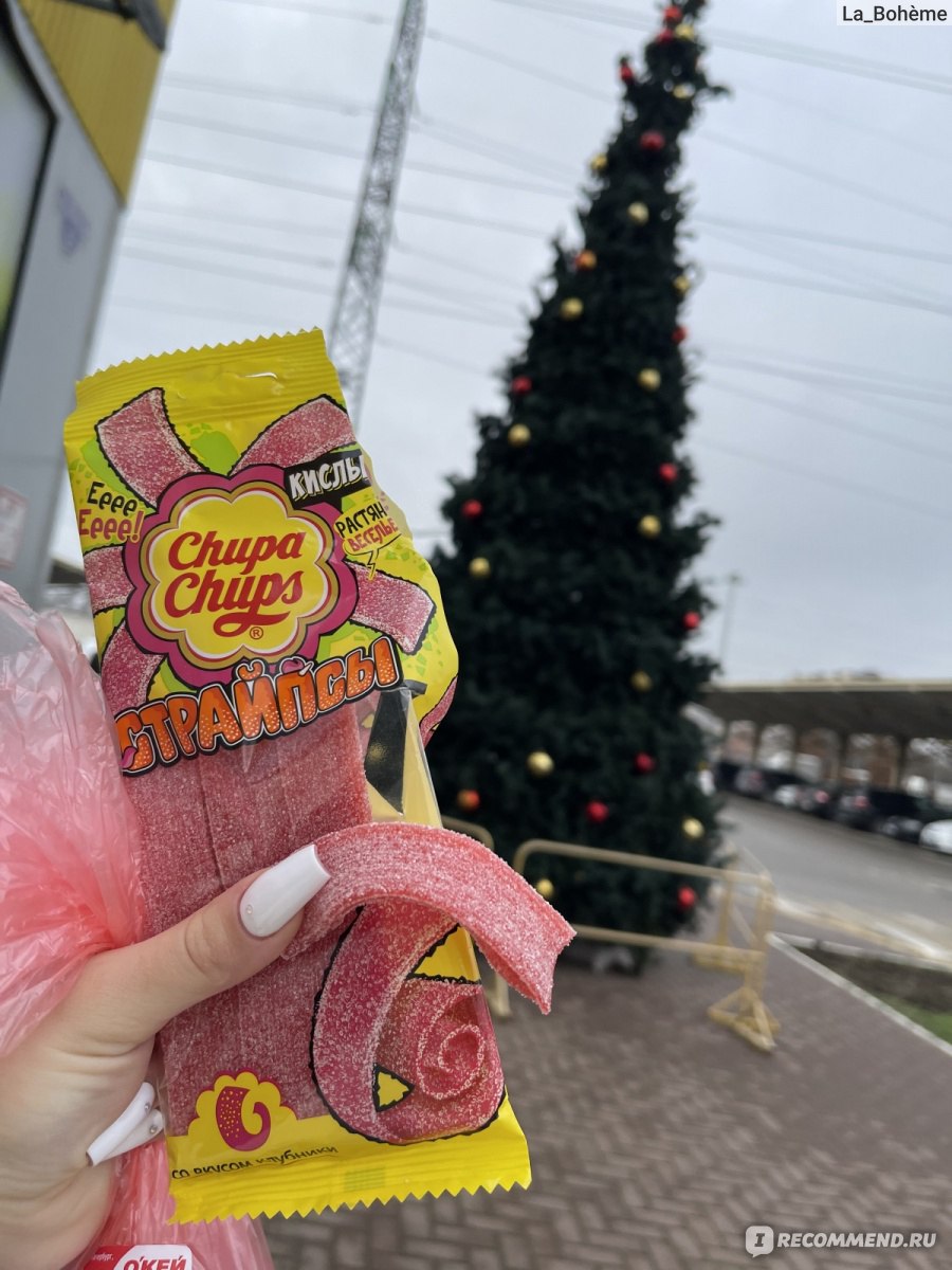 Мармелад Chupa Chups Страйпсы - «Очень кислые, очень вкусные! Как ...