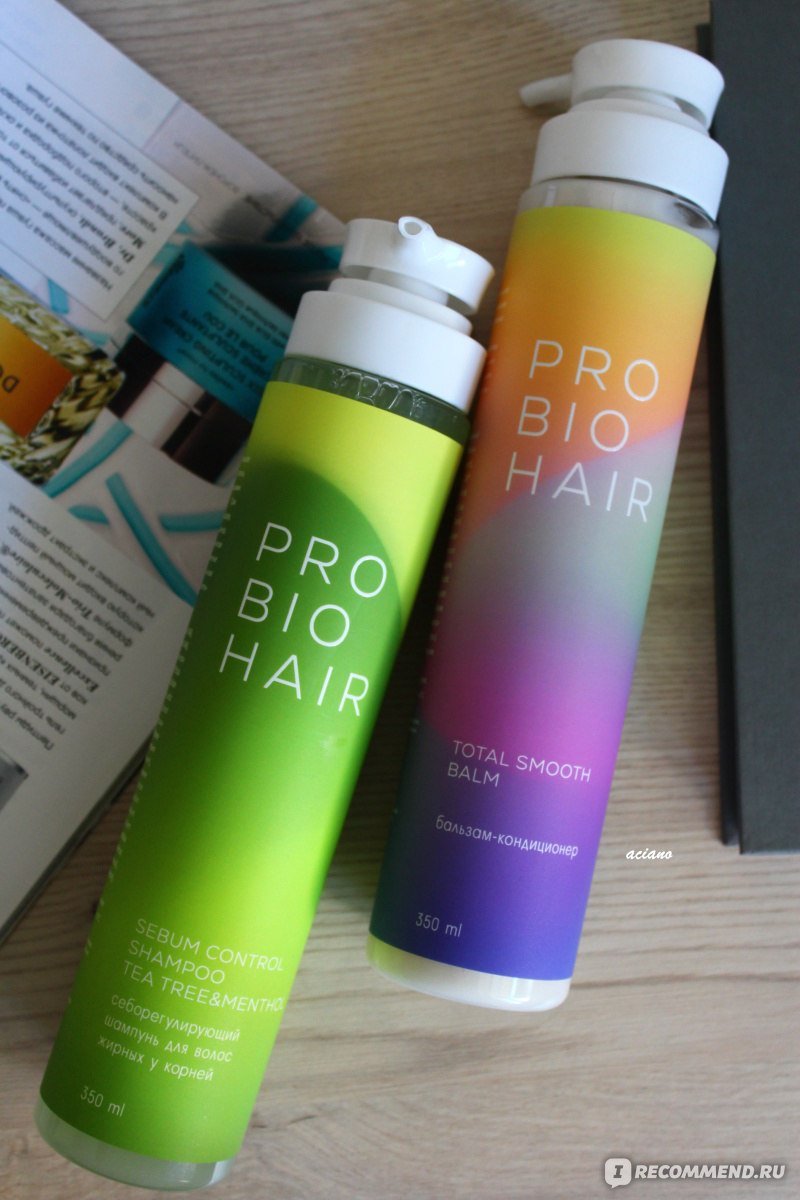 Шампунь Levrana PRO BIO HAIR SEBUM CONTROL - «Свежесть яркого цитруса и ...