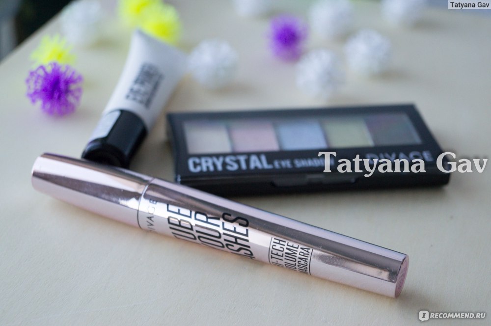 Тушь для ресниц DIVAGE «TUBE YOUR LASHES HI-TECH VOLUME MASCARA ...