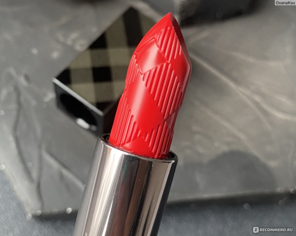 Губная помада Burberry Kisses Lip Color - «Шикарная красная губная ...