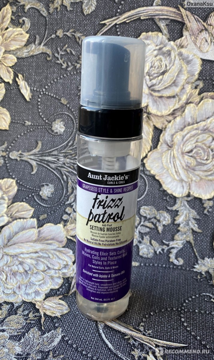 Стайлинг-мусс Аunt Jackie’s curls and coils FRIZZ PATROL Anti-Poof ...