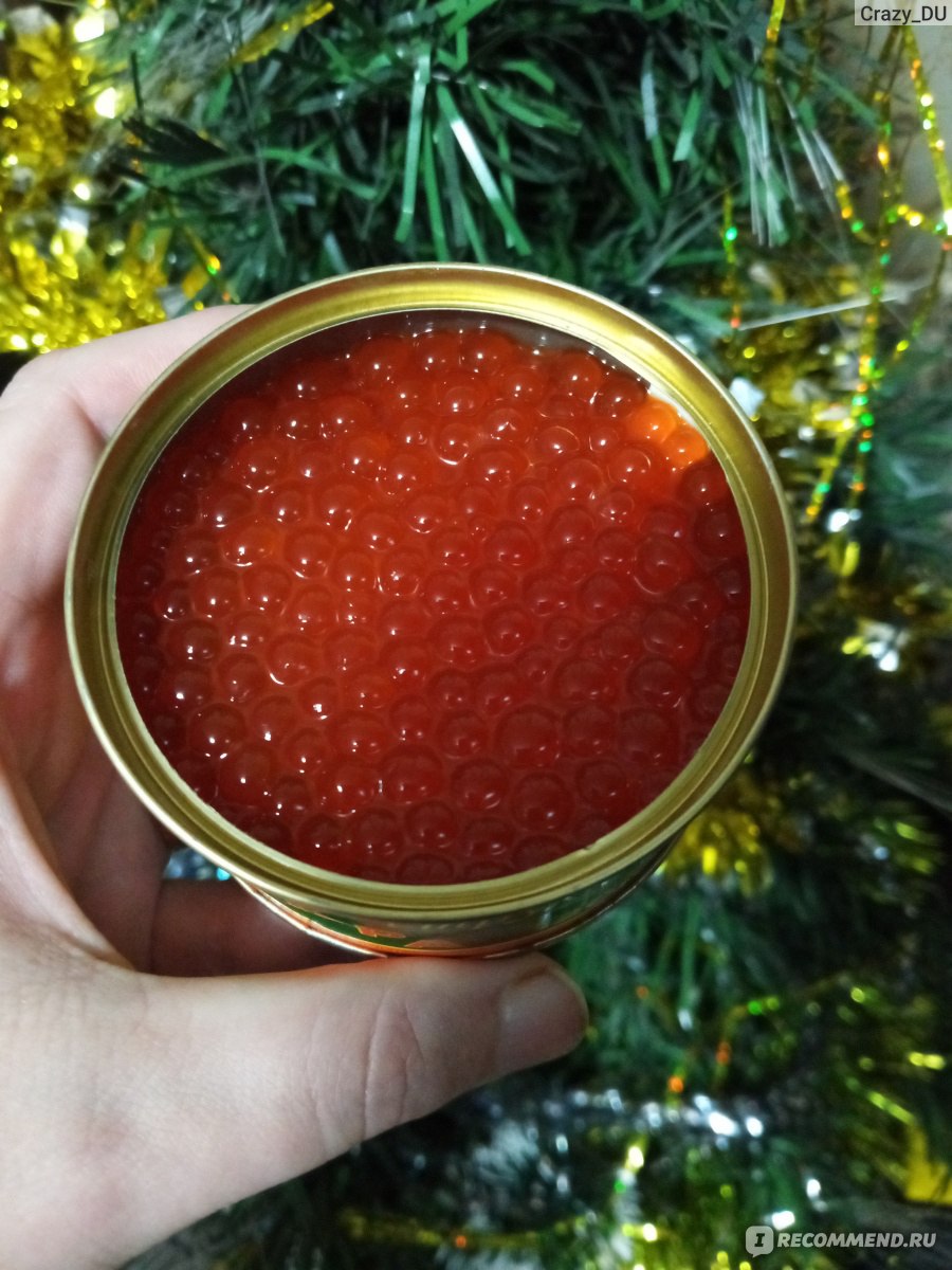 Икра красная ООО "СРК" лососевая зернистая Salmon Caviar фото