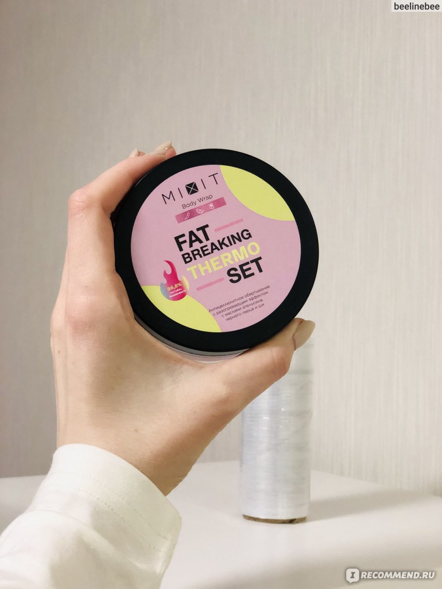 Антицеллюлитное обертывание MIXIT FAT BREAKING SET THERMO Body Wrap ...