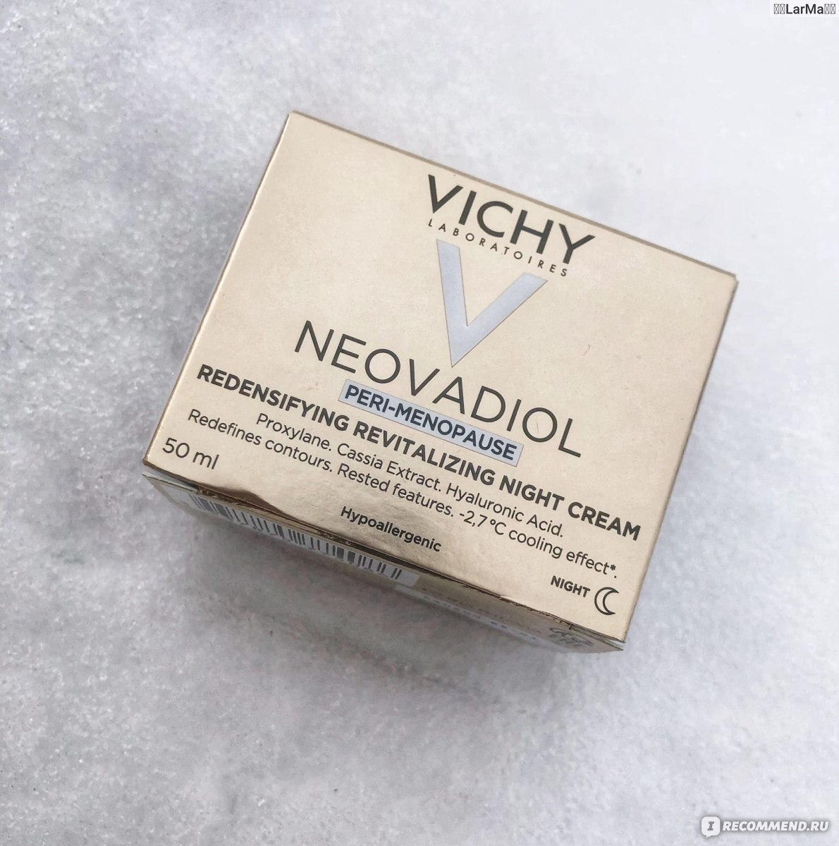 Крем для лица ночной Vichy NEOVADIOL Уплотняющий охлаждающий
