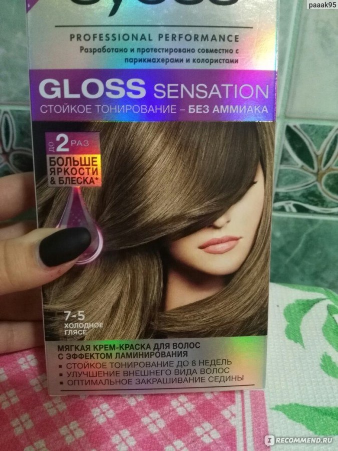 Краска для волос SYOSS Gloss sensation фото