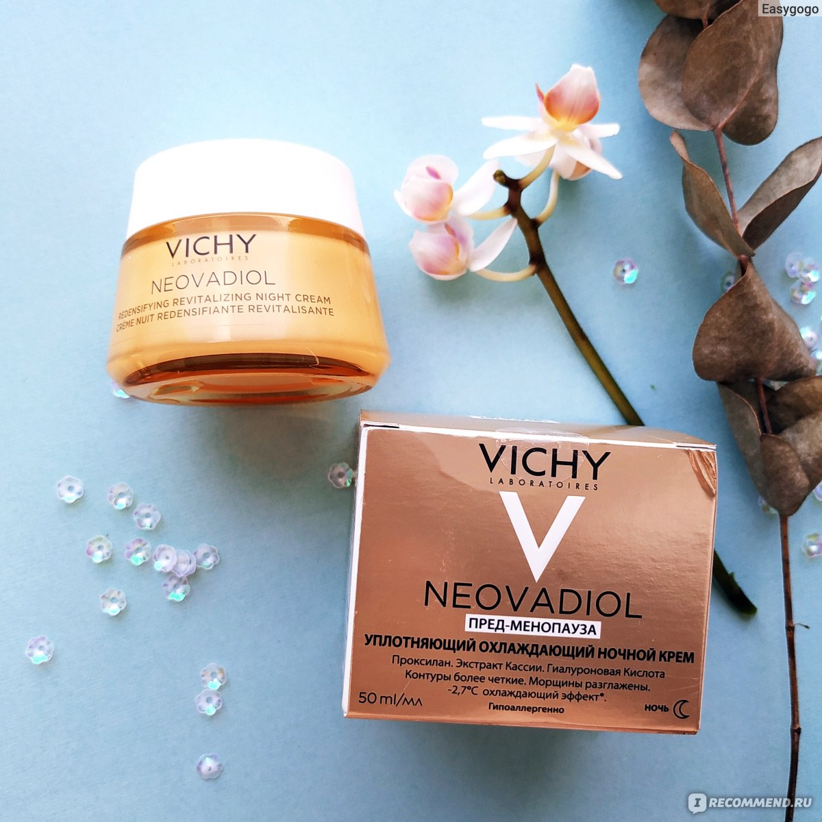 Ночной уплотняющий  охлаждающий крем Vichy NEOVADIOL Redesifying Revitalizing Night Cream
