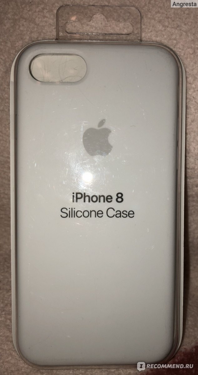 Чехол для телефона Apple Silicone case  фото