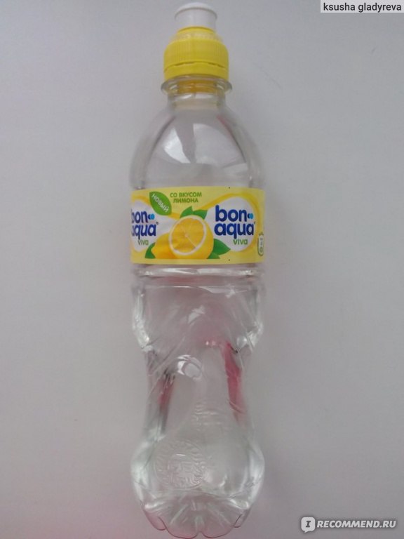 Безалкогольный напиток Bon Aqua Viva со вкусом грейпфрута и лимона фото