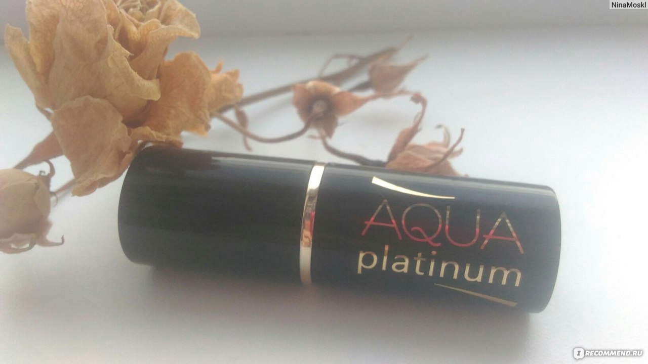 Губная помада Eveline Aqua Platinum - «ДОСТОЙНОЕ КАЧЕСТВО за НЕБОЛЬШИЕ ...