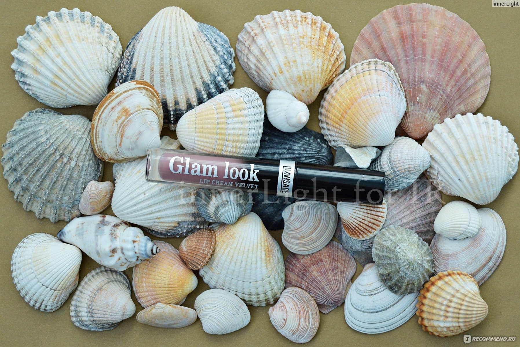 Кашемировая жидкая помада для губ LUXVISAGE Glam look Lip cream velvet ...
