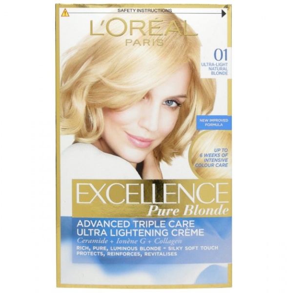 Крем-краска для волос L'Oreal Paris Excellence Pure Blonde фото