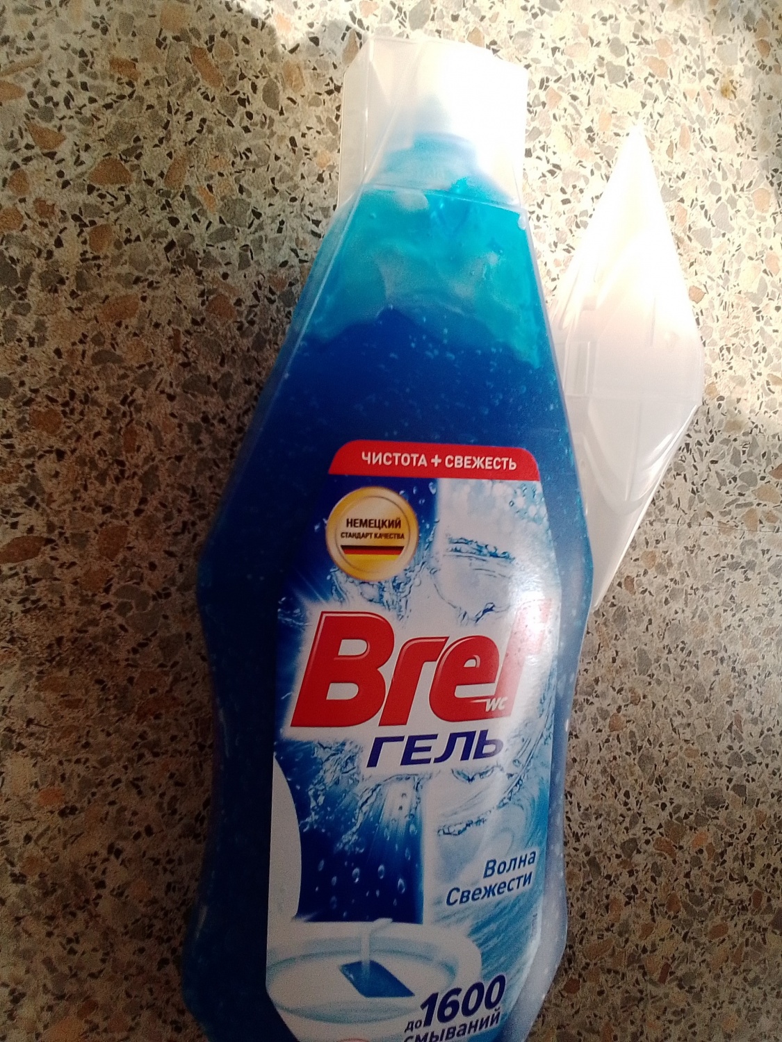 Гель для унитаза Bref WC Волна свежести, 0.36 л | отзывы