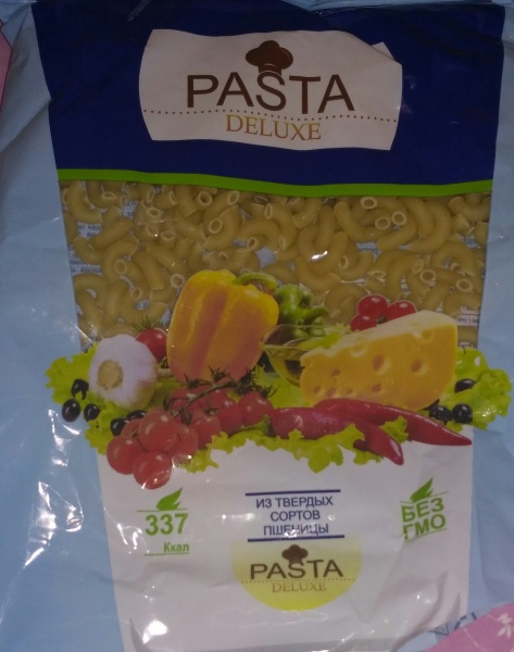 Макаронные изделия Pasta deluxe Рожки Новинка - «Как все обычные ...