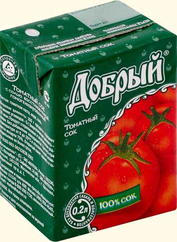 Сок Добрый томатный фото