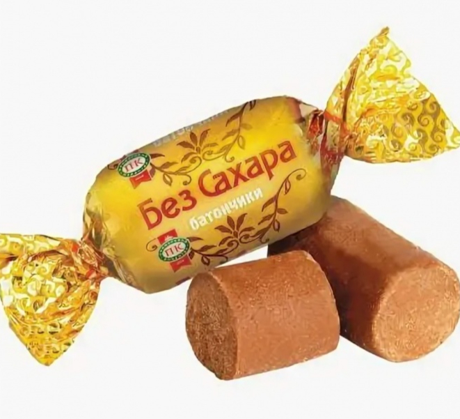 Конфеты Приморский кондитер Батончики "без сахара" | отзывы