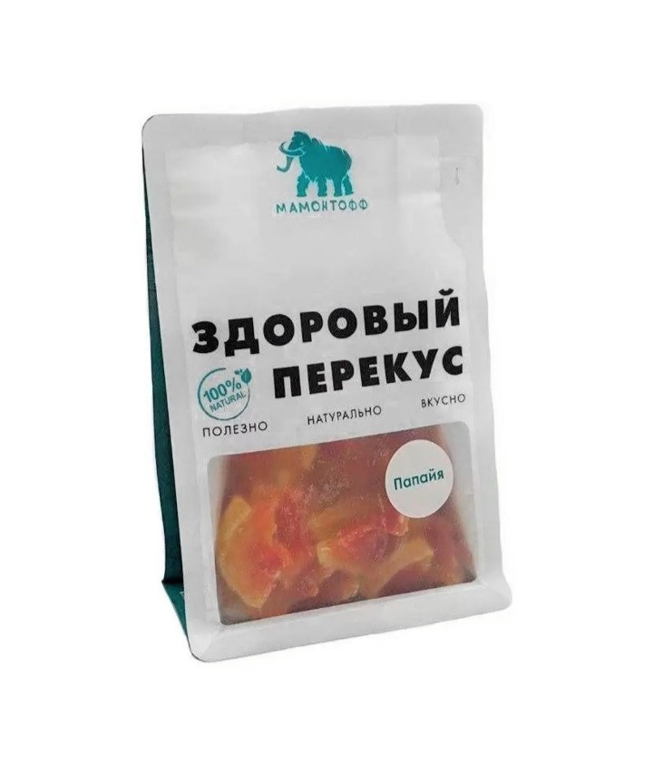 Сухофрукты Мамонтофф Папайя Здоровый перекус | отзывы