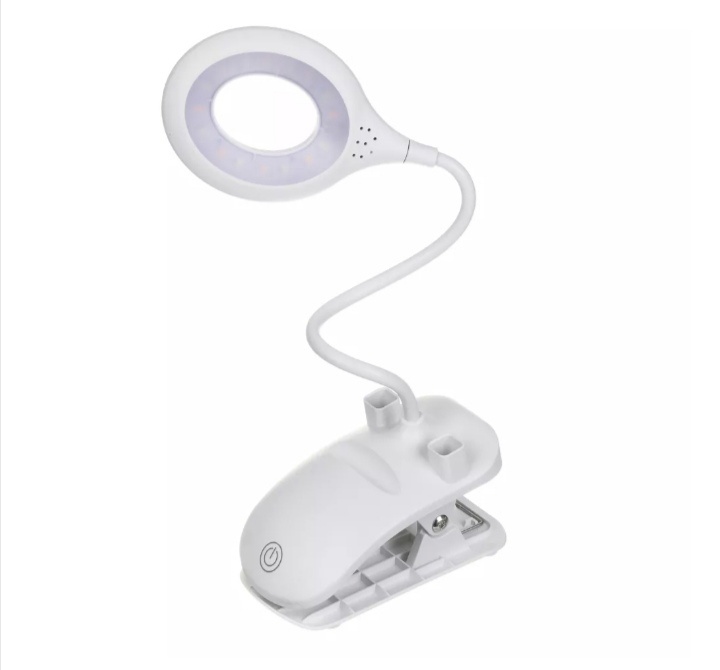 Настольная лампа FORZA PLUS 16 LED с зажимом и питанием от USB 1200 LUX фото
