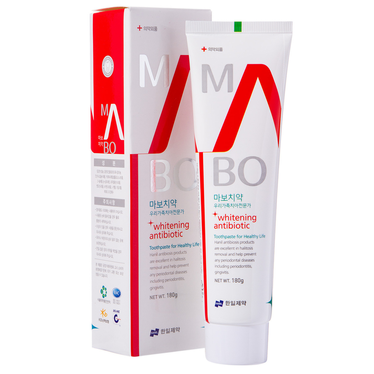 Зубная паста Hanil Mabo. Whitening antibiotic | отзывы