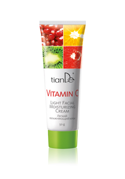 Крем для лица TianDe Легкий увлажняющий Vitamin C фото
