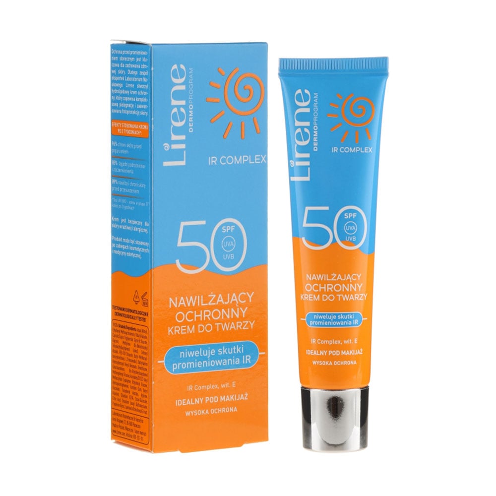 Солнцезащитный крем для лица Lirene SPF 50 | отзывы