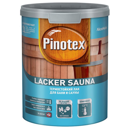 Термостойкий лак для сауны и бани Pinotex Lacker Sauna - «Простой ...