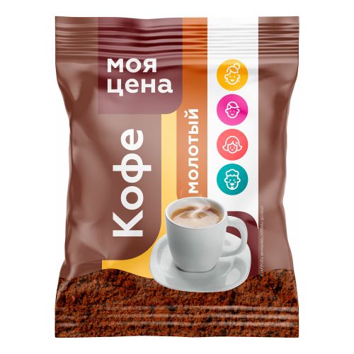 Кофе молотый МАГНИТ Моя Цена - «Отличный натуральный кофе за свою цену ...