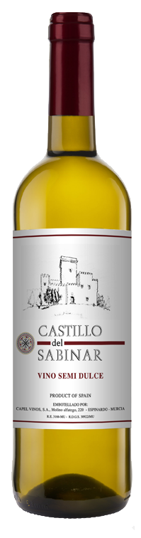 Вино столовое полусладкое белое Castillo del Sabinar vino semi dulce ...