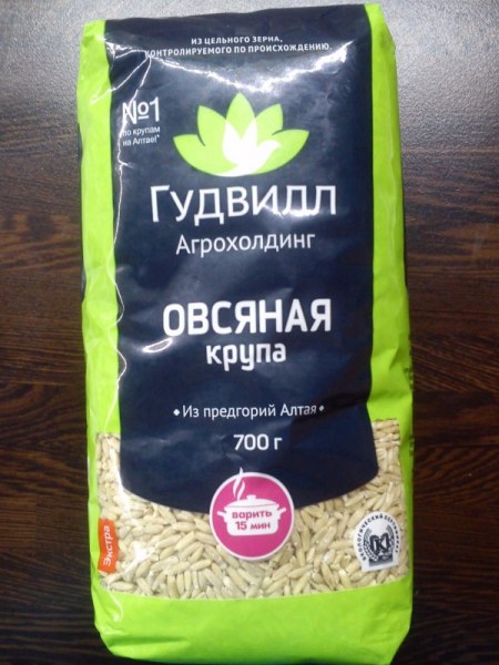 Крупы Гудвилл Овсяная крупа - «Настоящая овсяная крупа - вкусная и ...