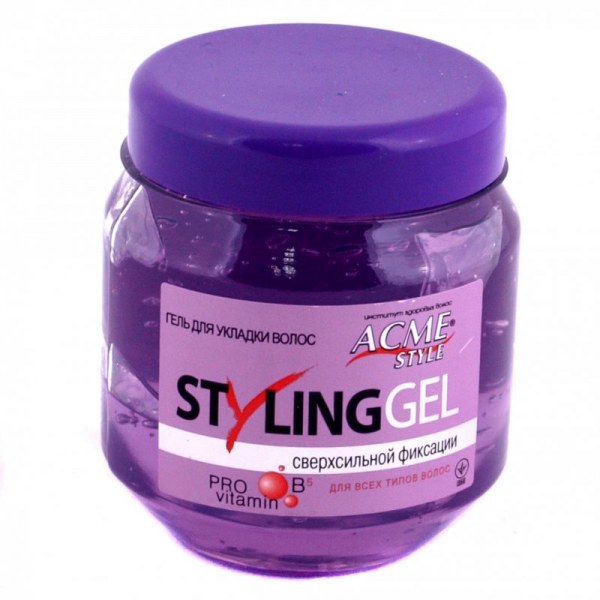 Гель для укладки волос ACME STYLE "STYLING GEL для всех типов волос ...