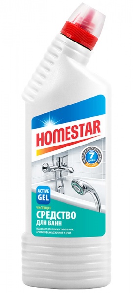 Чистящее средство Homestar Для ванн  фото